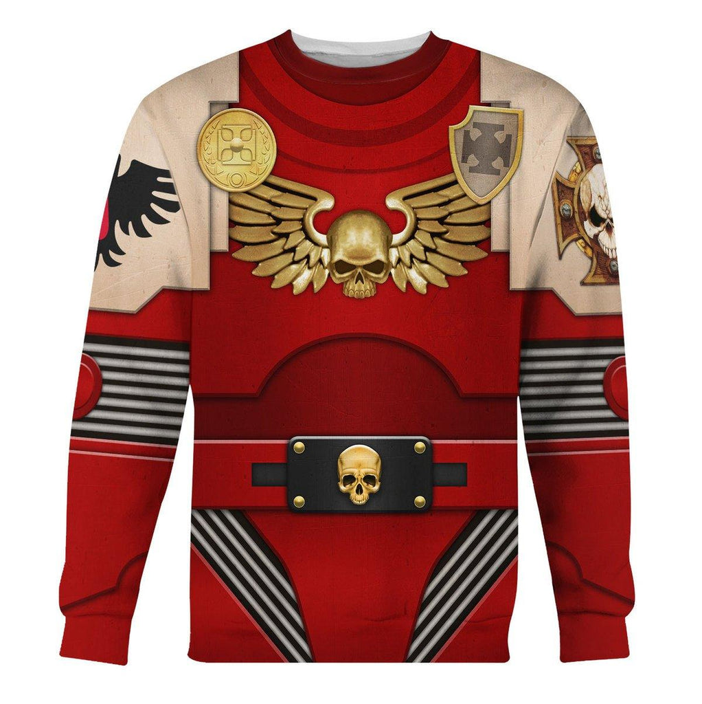 Terminator Armor Blood Ravens T-shirt Hoodie Sweatpants Cosplay - DucG