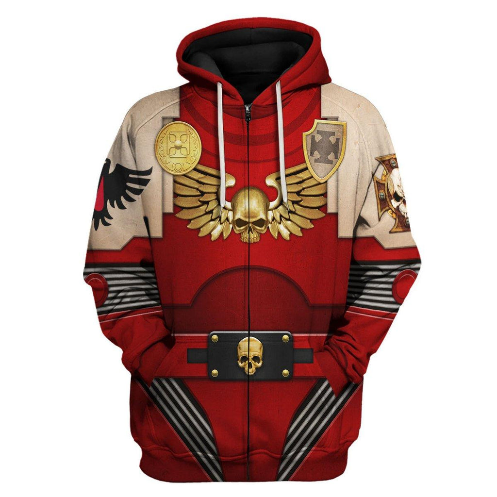 Terminator Armor Blood Ravens T-shirt Hoodie Sweatpants Cosplay - DucG