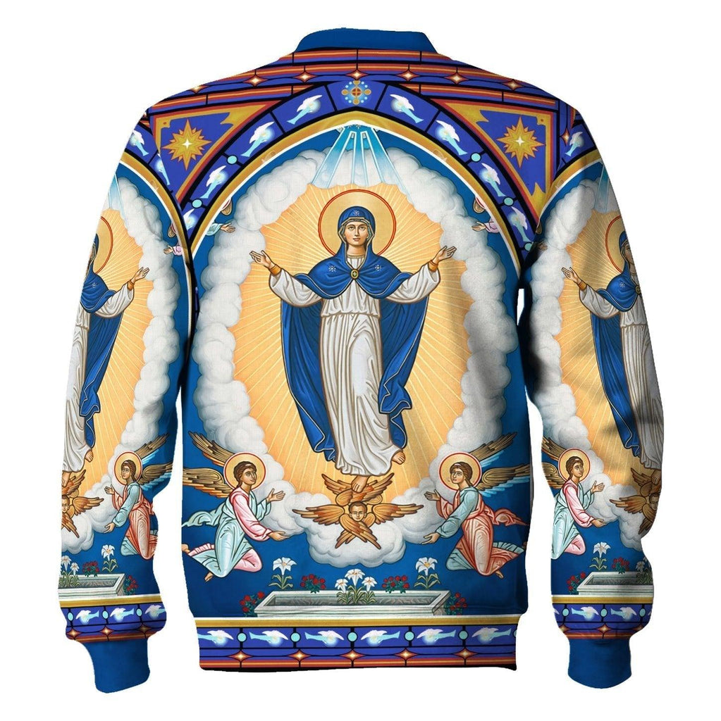 The Assumption of the Virgin Mary Icon Sweatshirt - DucG