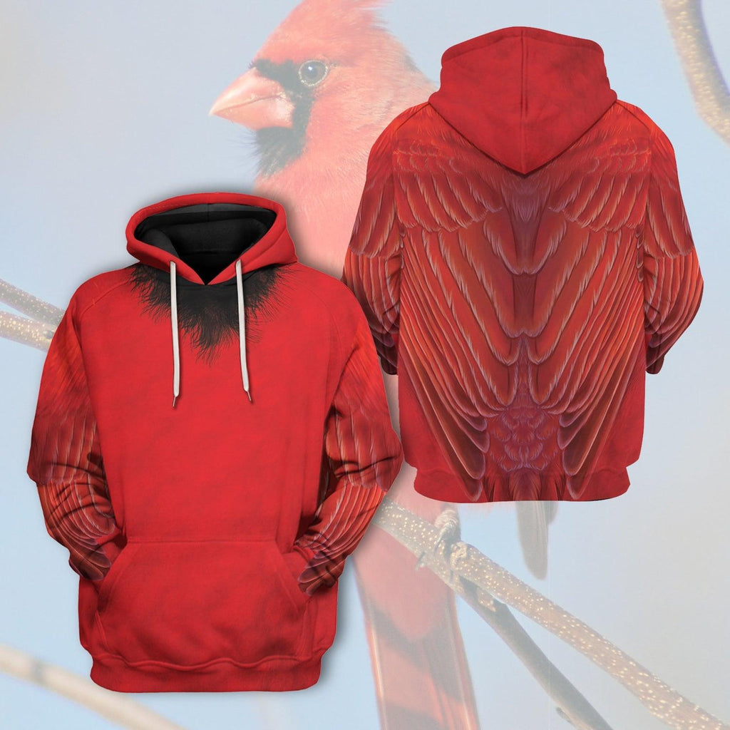 The Cardinal Bird Animal Cosplay T-shirt Hoodie Sweatpants Apparel - DucG
