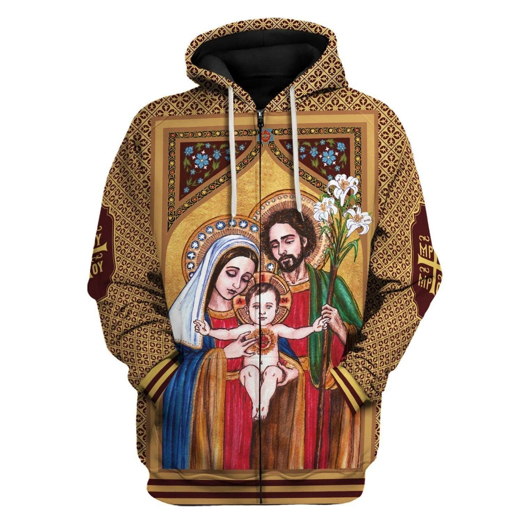 The Holy Family Hoodie - DucG