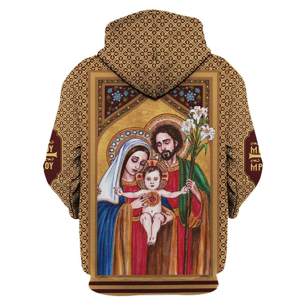 The Holy Family Hoodie - DucG