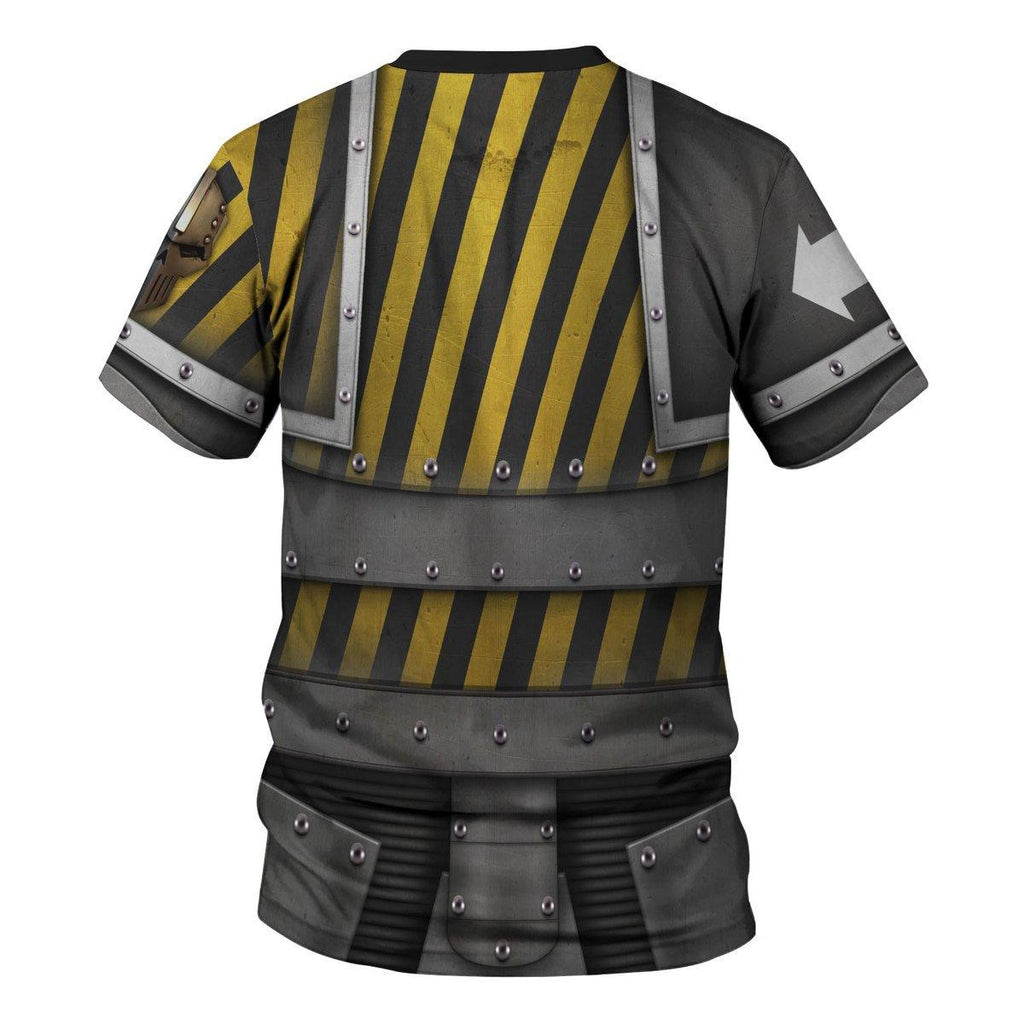 The Iron Warriors Legion Colour Scheme T-shirt Hoodie Sweatpants Cosplay - DucG