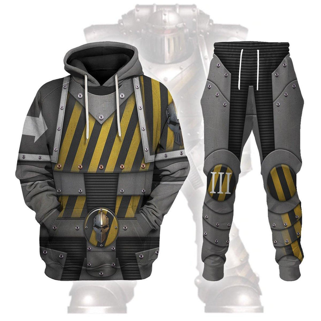 The Iron Warriors Legion Colour Scheme T-shirt Hoodie Sweatpants Cosplay - DucG