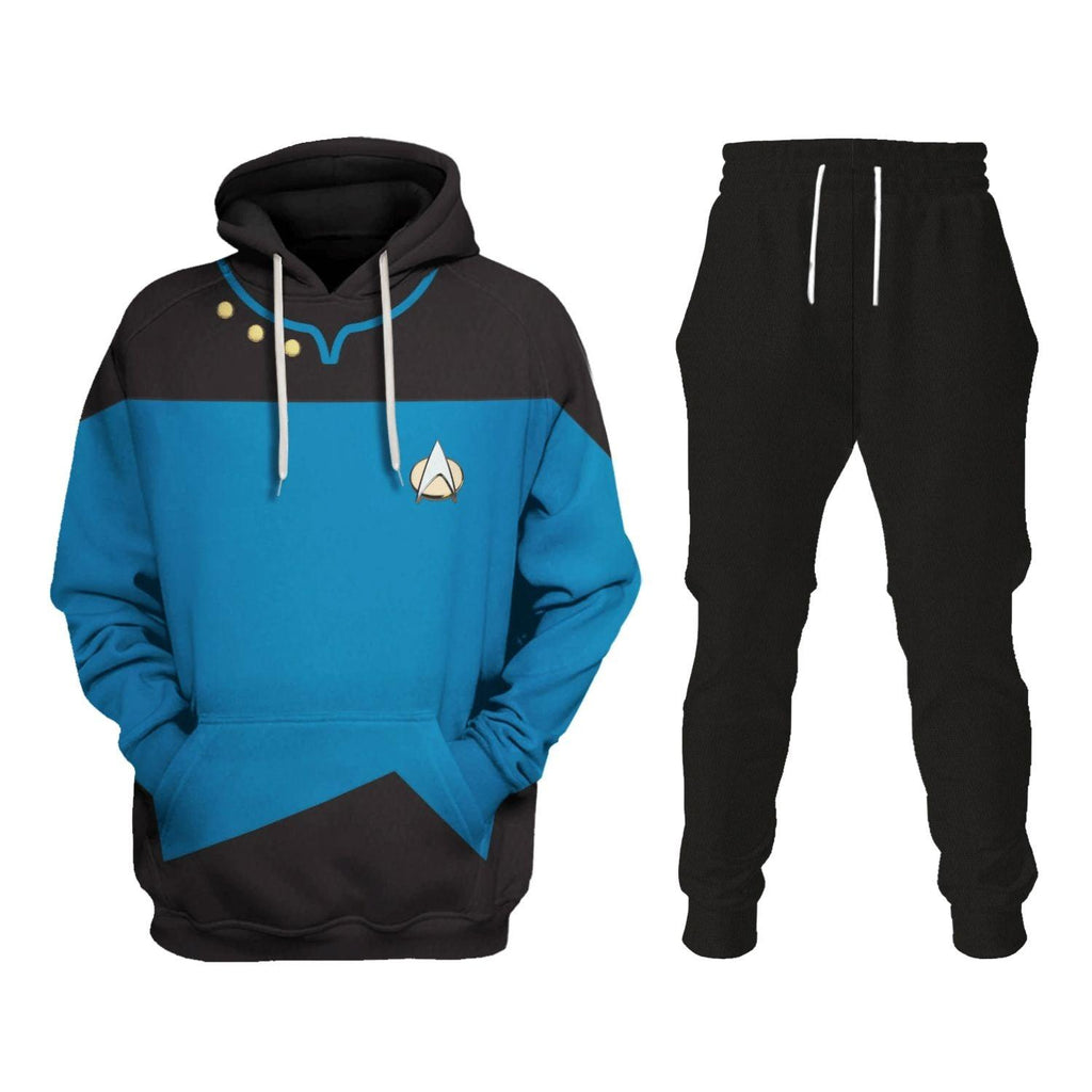 The Next Generation Blue T-shirt Hoodie Sweatpants Apparel - Gearhomie.com