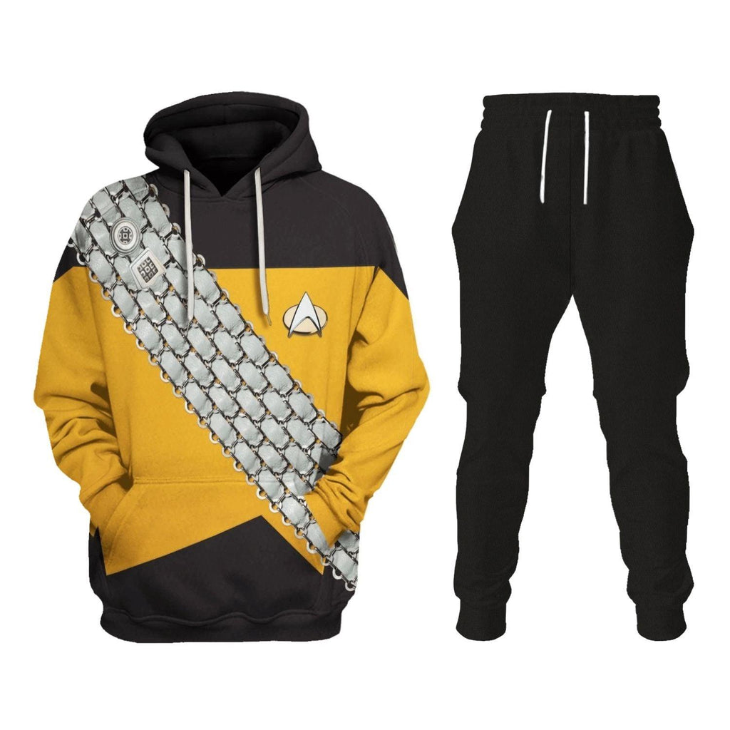 The Next Generation Worf Klingon T-shirt Hoodie Sweatpants Apparel - Gearhomie.com