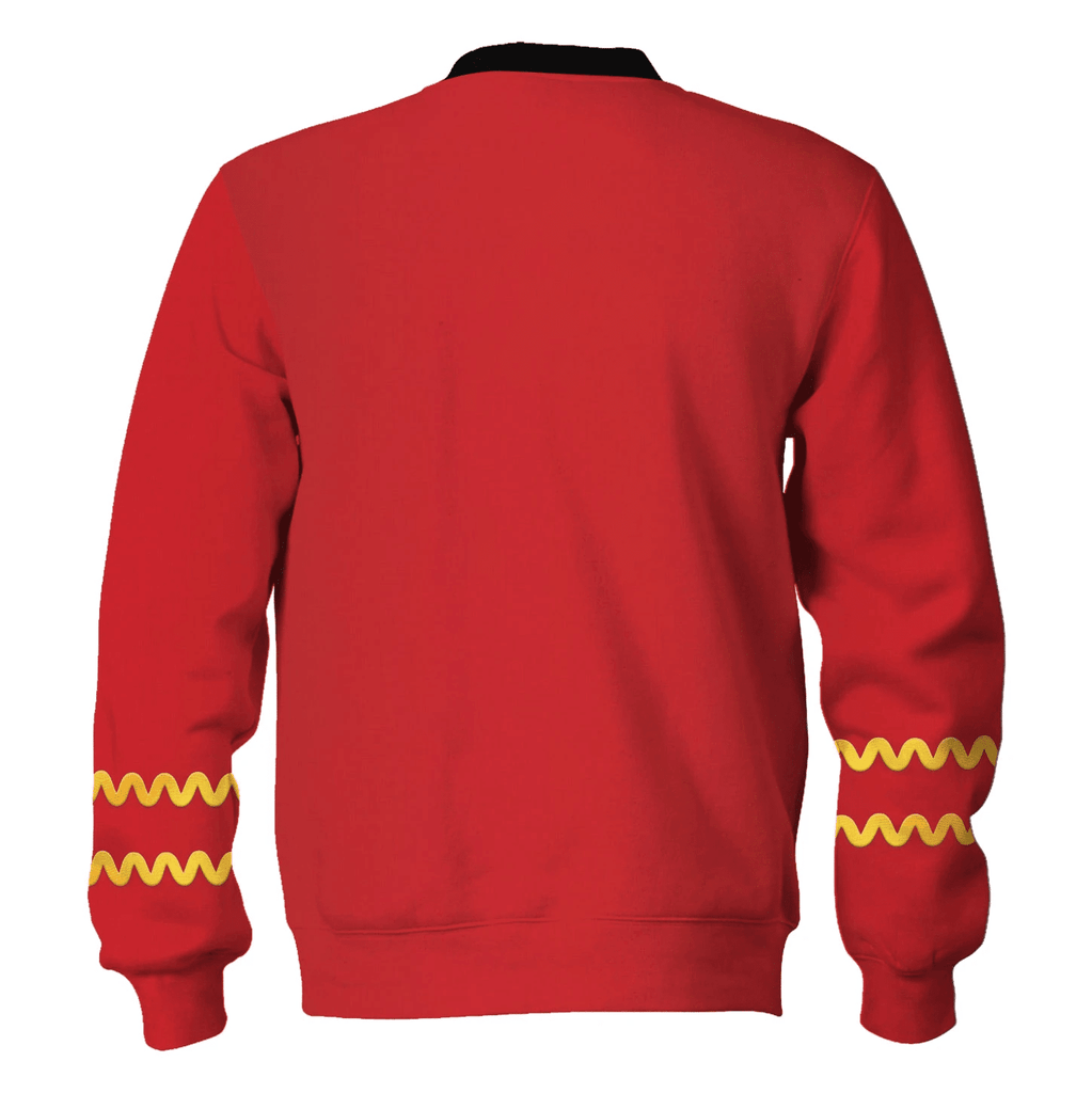 The Original Series Scott Red T-shirt Hoodie Sweatpants Apparel - Gearhomie.com