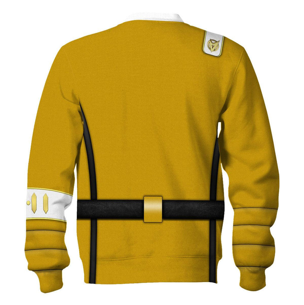 Wrath Of Khan Kirk Spock Starfleet Yellow T-shirt Hoodie Sweatpants Apparel - Gearhomie.com