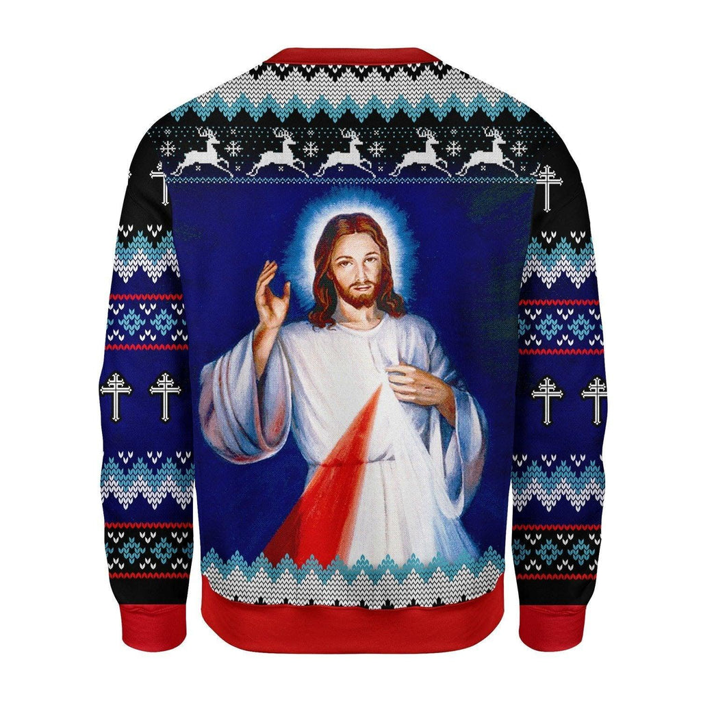 Jesus I Trust In You Christmas Sweater - DucG